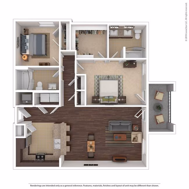 Unit 1835-1221 1835-1221 floor plan